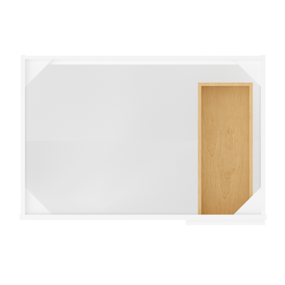 Blind Corner Base Kitchen Cabinet SCB36 Alpina White LessCare 36 in. width 34.5 in. height 24 in. depth - Kitchen