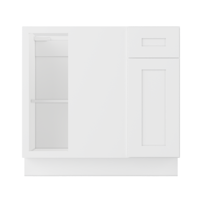 Blind Corner Base Kitchen Cabinet SCB36 Alpina White LessCare 36 in. width 34.5 in. height 24 in. depth - Kitchen