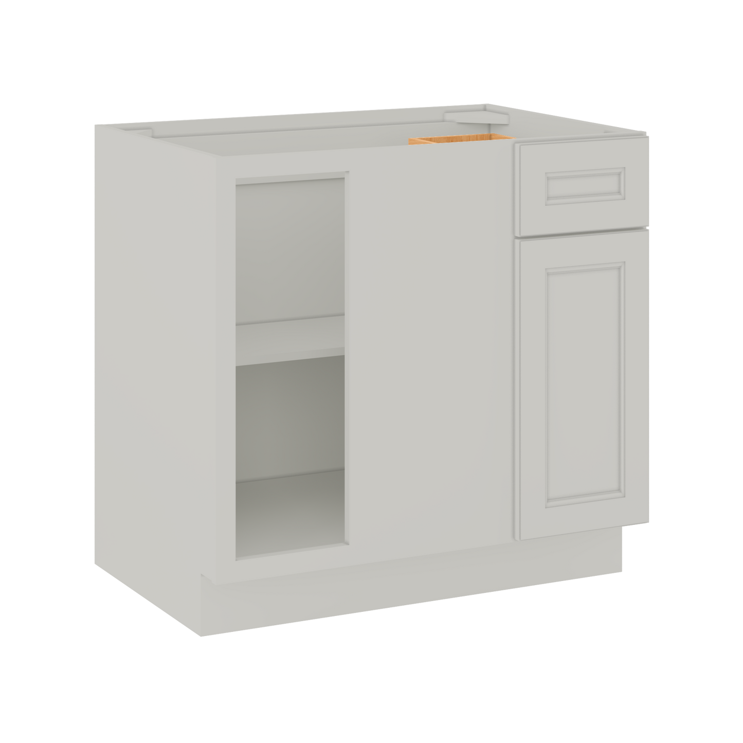 Blind Corner Base Kitchen Cabinet SCB36 Milan Pearl 36 in. width 34.5 in. height 24 in. depth - Kitchen Cabinets