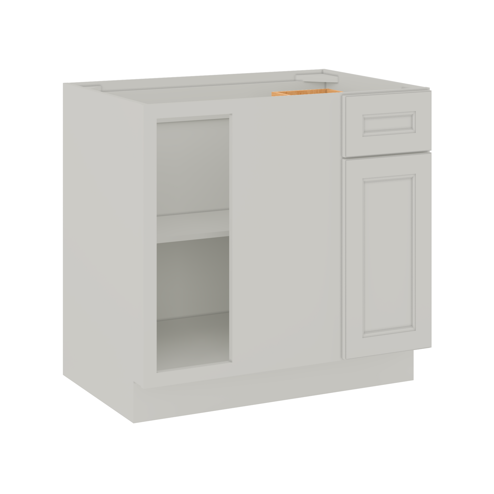 Blind Corner Base Kitchen Cabinet SCB36 Milan Pearl 36 in. width 34.5 in. height 24 in. depth - Kitchen Cabinets