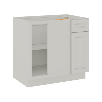Blind Corner Base Kitchen Cabinet SCB36 Milan Pearl 36 in. width 34.5 in. height 24 in. depth - Kitchen Cabinets
