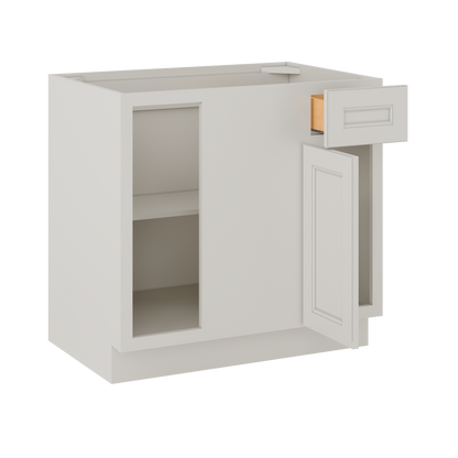 Blind Corner Base Kitchen Cabinet SCB36 Milan Pearl 36 in. width 34.5 in. height 24 in. depth - Kitchen Cabinets