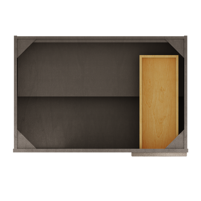 Blind Corner Base Kitchen Cabinet SCB36 Milan Slate 36 in. width 34.5 in. height 24 in. depth - Kitchen Cabinets