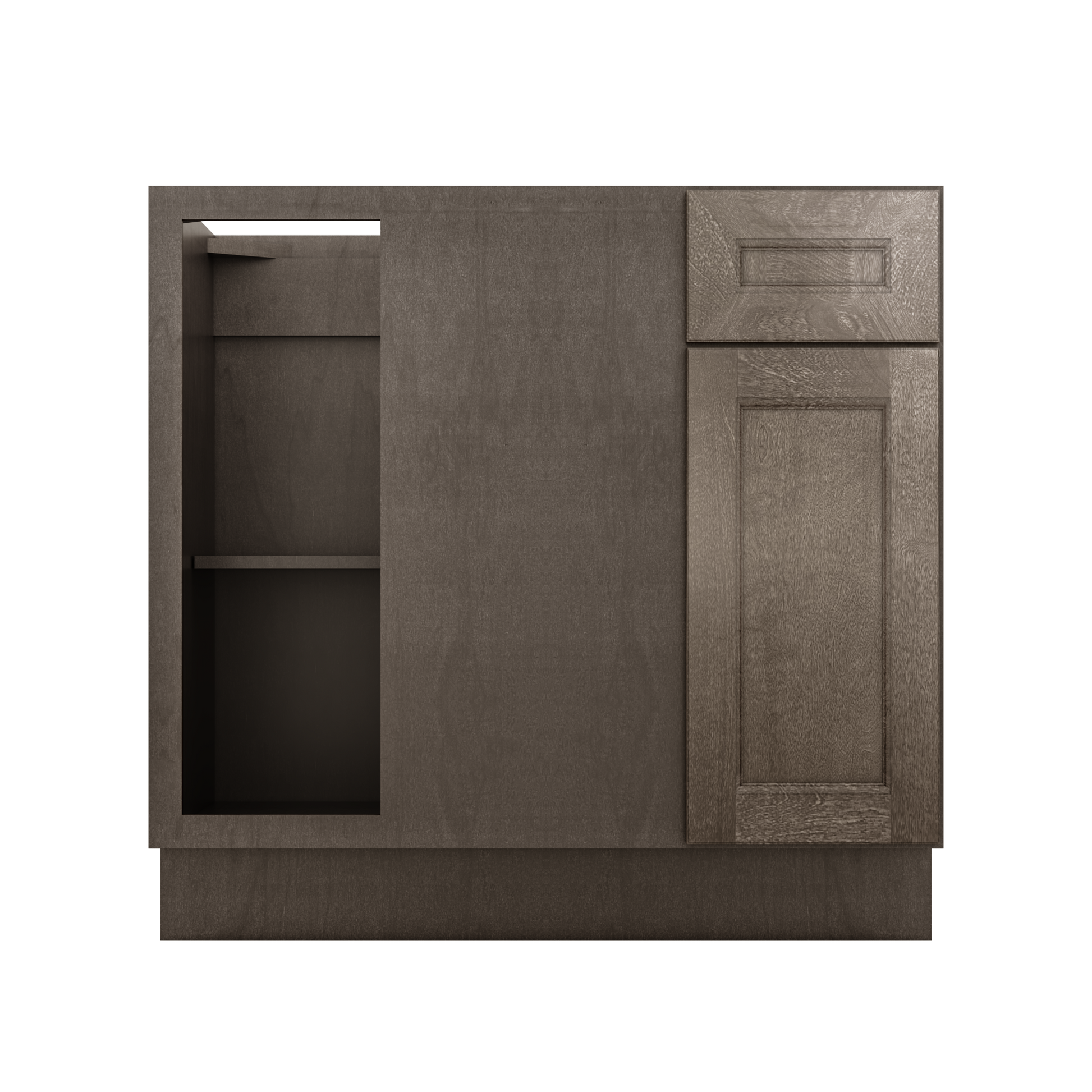 Blind Corner Base Kitchen Cabinet SCB36 Milan Slate 36 in. width 34.5 in. height 24 in. depth - Kitchen Cabinets