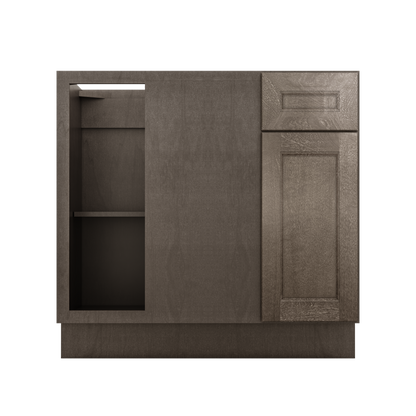 Blind Corner Base Kitchen Cabinet SCB36 Milan Slate 36 in. width 34.5 in. height 24 in. depth - Kitchen Cabinets