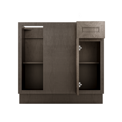 Blind Corner Base Kitchen Cabinet SCB36 Milan Slate 36 in. width 34.5 in. height 24 in. depth - Kitchen Cabinets
