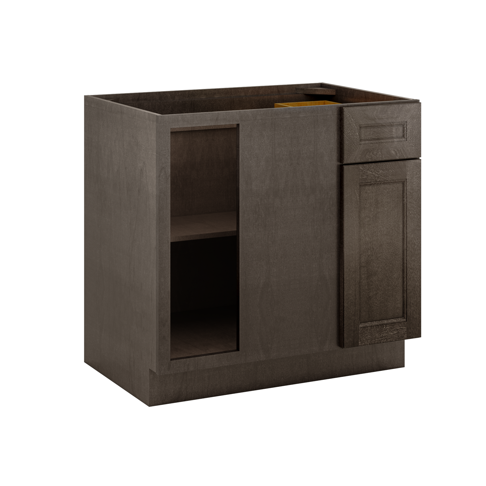 Blind Corner Base Kitchen Cabinet SCB36 Milan Slate 36 in. width 34.5 in. height 24 in. depth - Kitchen Cabinets
