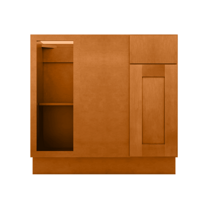 Blind Corner Base Kitchen Cabinet SCB36 Newport LessCare 36 in. width 34.5 in. height 24 in. depth - Kitchen Cabinets