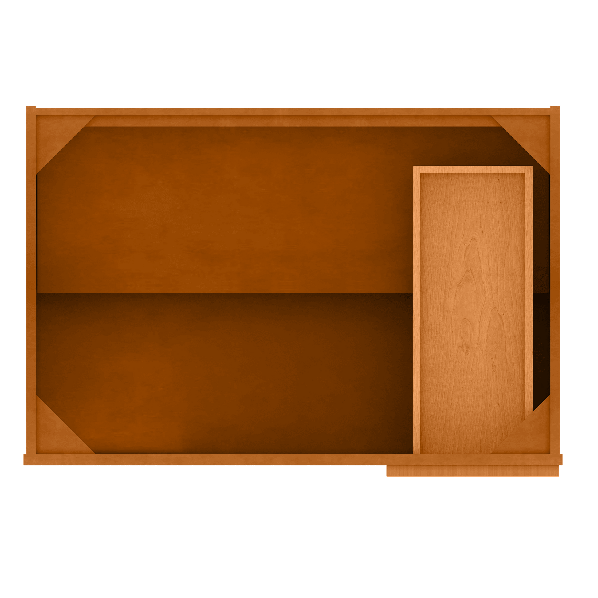 Blind Corner Base Kitchen Cabinet SCB36 Newport LessCare 36 in. width 34.5 in. height 24 in. depth - Kitchen Cabinets