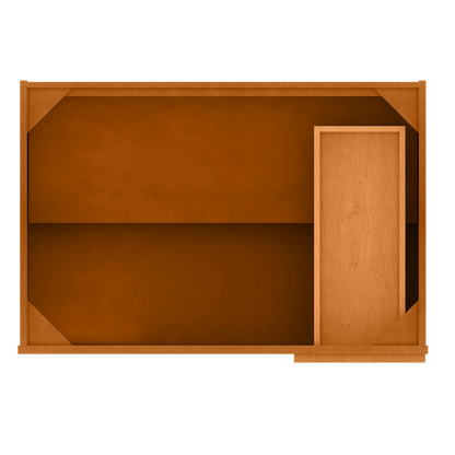 Blind Corner Base Kitchen Cabinet SCB36 Newport LessCare 36 in. width 34.5 in. height 24 in. depth - Kitchen Cabinets