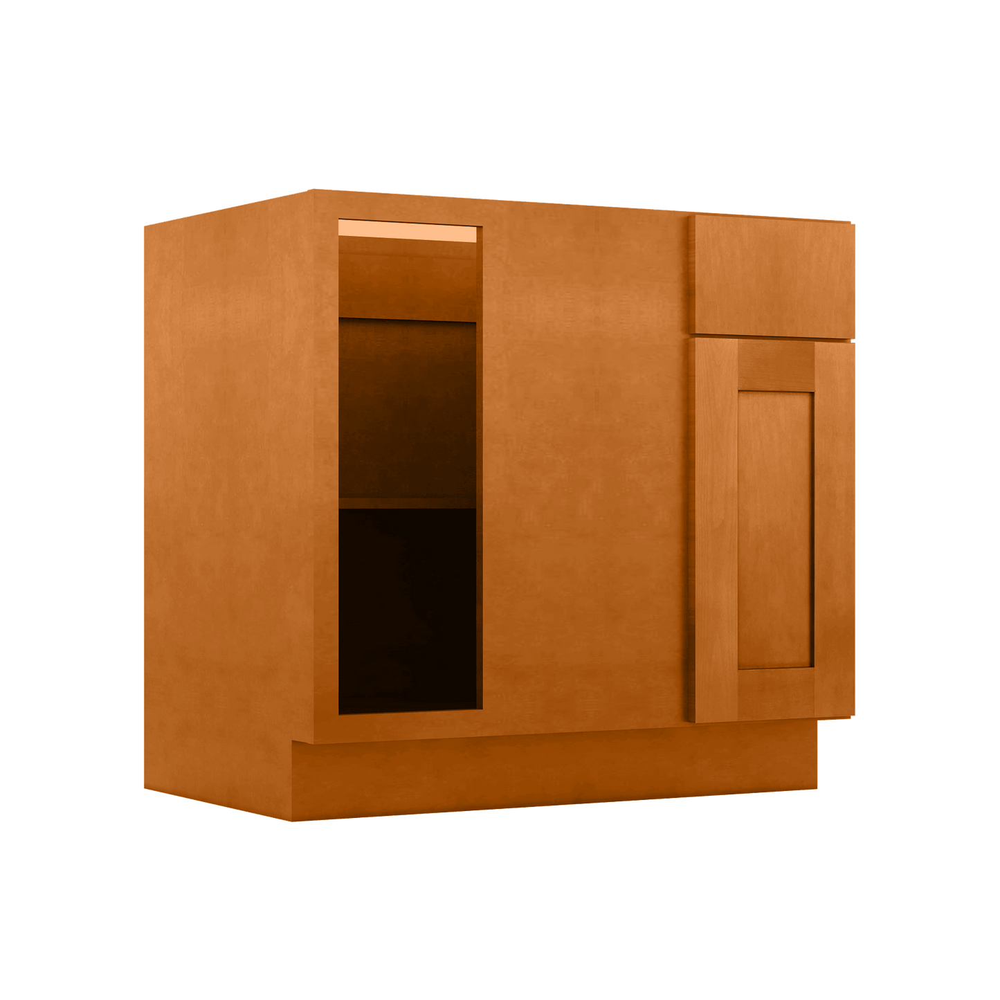 Blind Corner Base Kitchen Cabinet SCB36 Newport LessCare 36 in. width 34.5 in. height 24 in. depth - Kitchen Cabinets