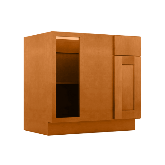 Blind Corner Base Kitchen Cabinet SCB36 Newport LessCare 36 in. width 34.5 in. height 24 in. depth - Kitchen Cabinets