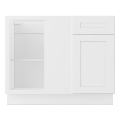 Blind Corner Base Kitchen Cabinet SCB42 Alpina White LessCare 42 in. width 34.5 in. height 24 in. depth - Kitchen