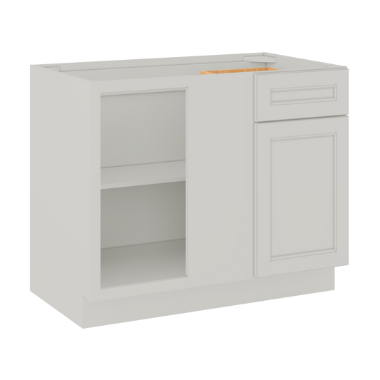 Blind Corner Base Kitchen Cabinet SCB42 Milan Pearl 42 in. width 34.5 in. height 24 in. depth - Kitchen Cabinets