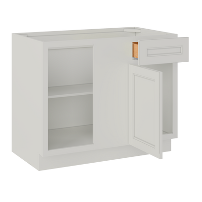 Blind Corner Base Kitchen Cabinet SCB42 Milan Pearl 42 in. width 34.5 in. height 24 in. depth - Kitchen Cabinets