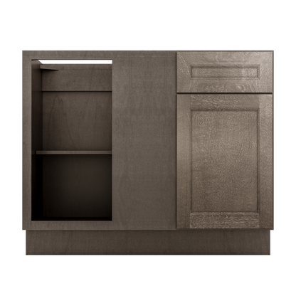 Blind Corner Base Kitchen Cabinet SCB42 Milan Slate 42 in. width 34.5 in. height 24 in. depth - Kitchen Cabinets