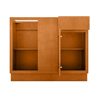 Blind Corner Base Kitchen Cabinet SCB42 Newport LessCare 42 in. width 34.5 in. height 24 in. depth - Kitchen Cabinets