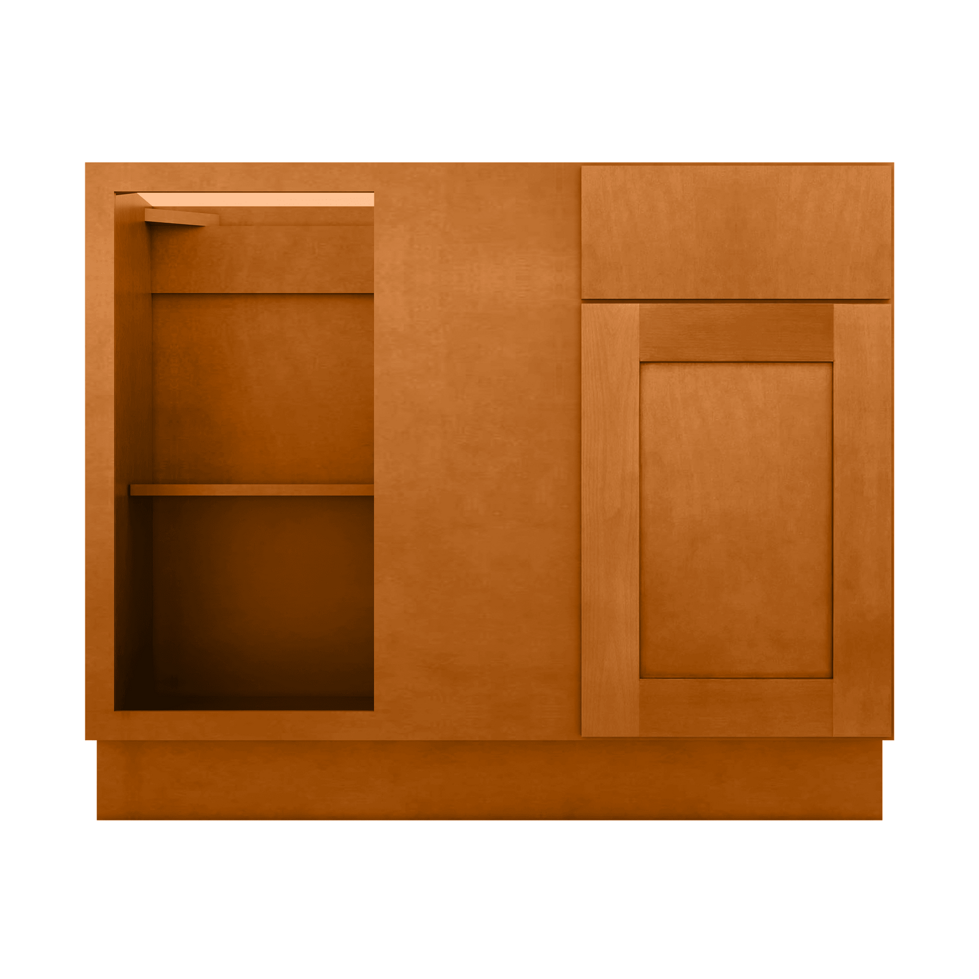 Blind Corner Base Kitchen Cabinet SCB42 Newport LessCare 42 in. width 34.5 in. height 24 in. depth - Kitchen Cabinets