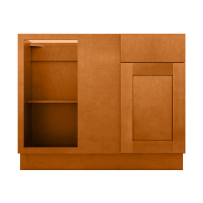 Blind Corner Base Kitchen Cabinet SCB42 Newport LessCare 42 in. width 34.5 in. height 24 in. depth - Kitchen Cabinets