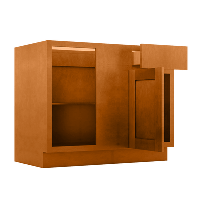 Blind Corner Base Kitchen Cabinet SCB42 Newport LessCare 42 in. width 34.5 in. height 24 in. depth - Kitchen Cabinets