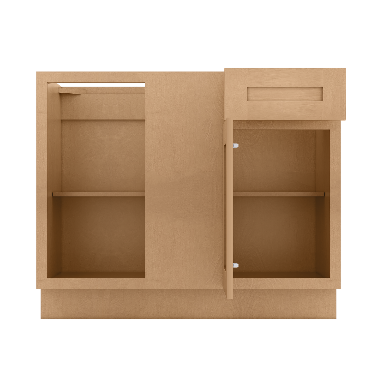 Blind Corner Base Kitchen Cabinet SCB42 Shaker Toffee 42 in. width 34.5 in. height 24 in. depth - Kitchen Cabinets