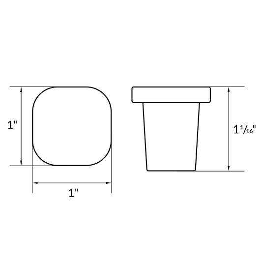 Brushed Nickel Knob H1208 KNOBBN Hardware