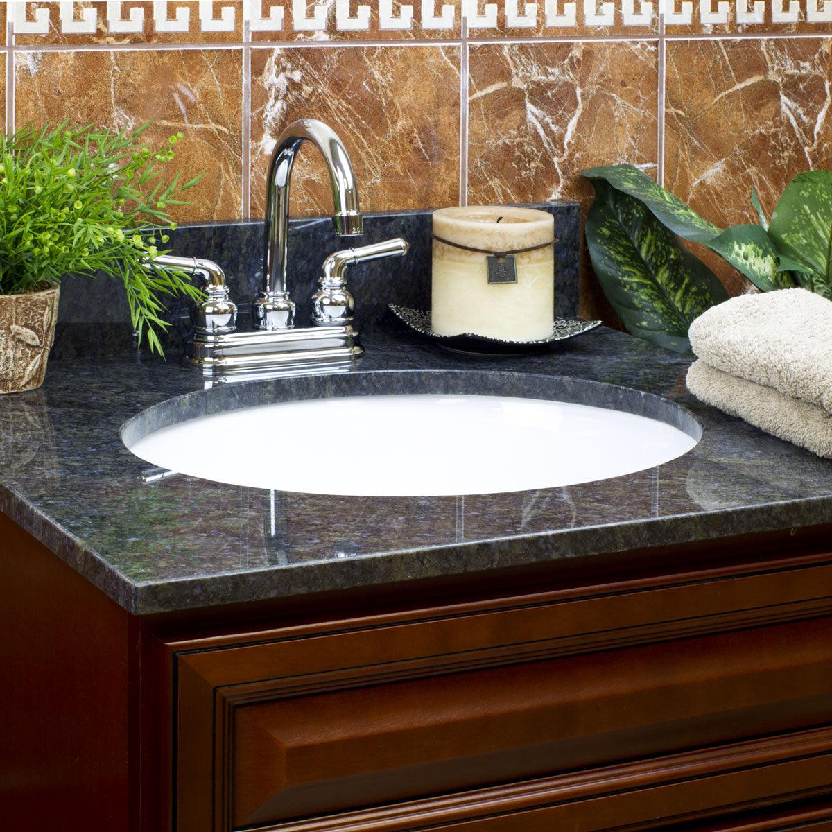 Butterfly Blue 25x22 with Backsplash (4 in Spread)