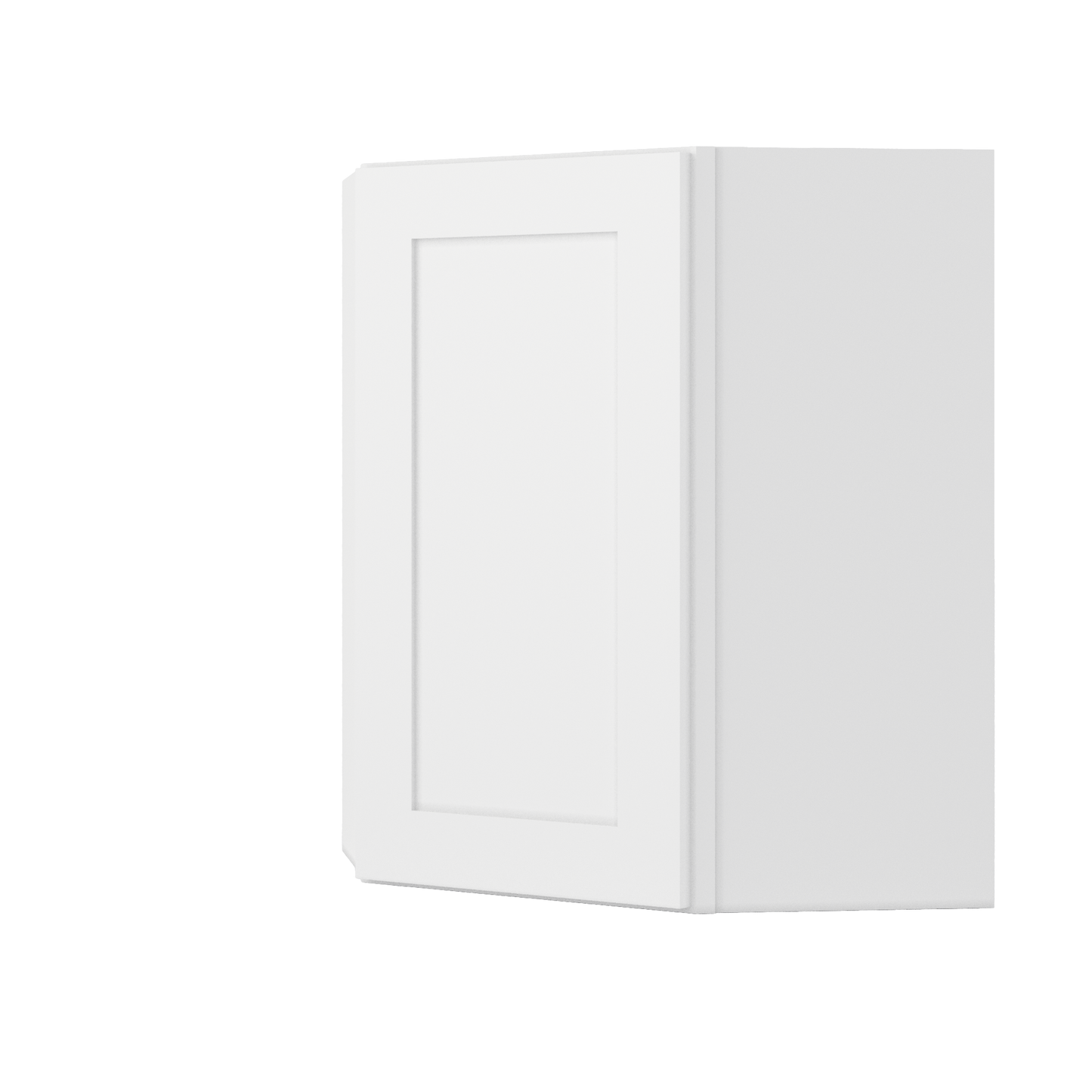 Diagonal Corner Kitchen Cabinet DC2430 Alpina White LessCare 24 in. width 30 in. height 12 in. depth - Kitchen Cabinets