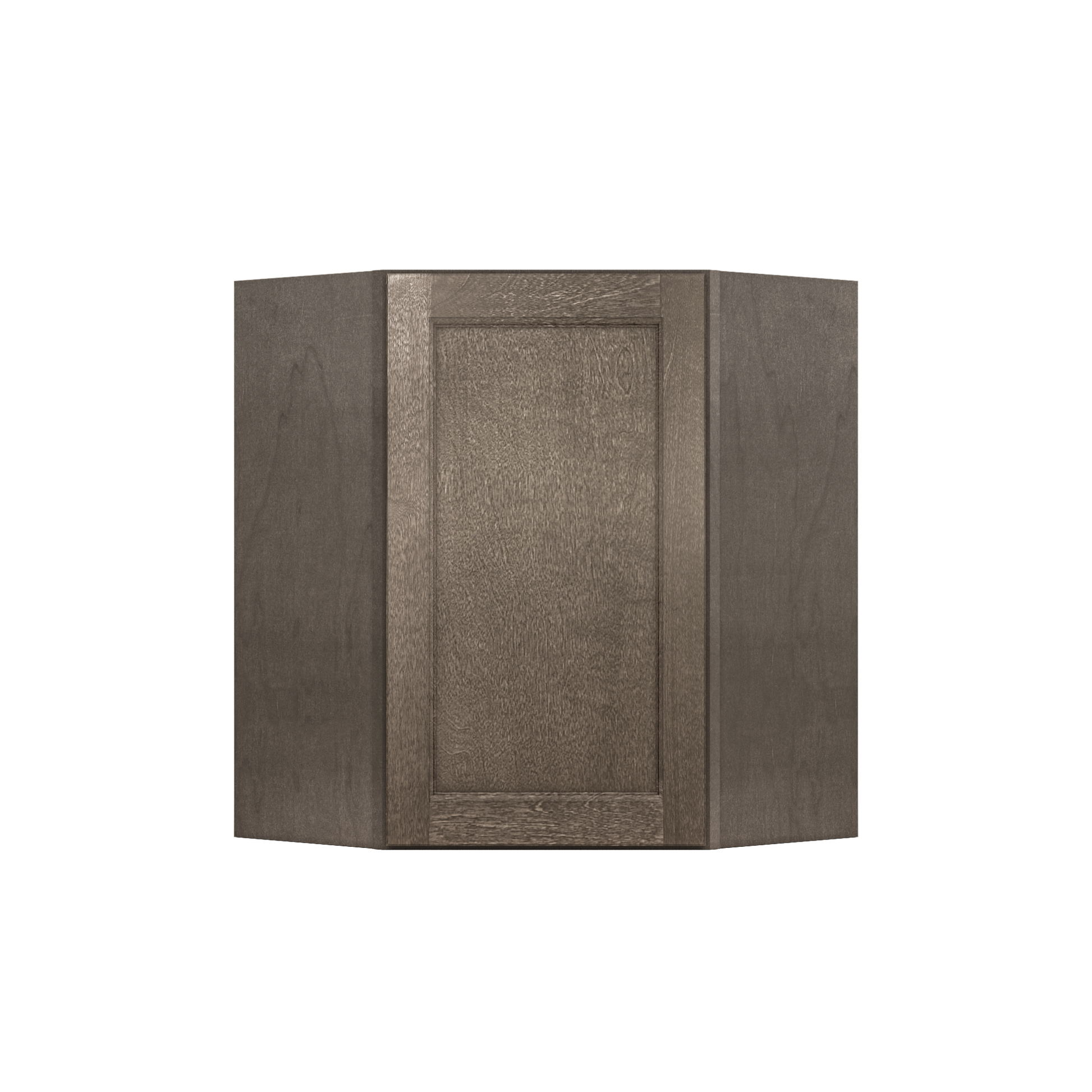 Diagonal Corner Kitchen Cabinet DC2430 Milan Slate 24 in. width 30 in. height 12 in. depth - Kitchen Cabinets