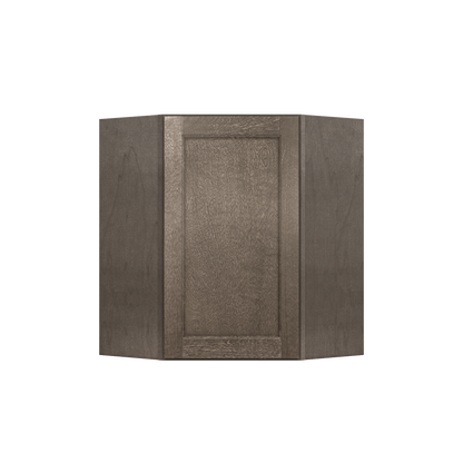 Diagonal Corner Kitchen Cabinet DC2430 Milan Slate 24 in. width 30 in. height 12 in. depth - Kitchen Cabinets
