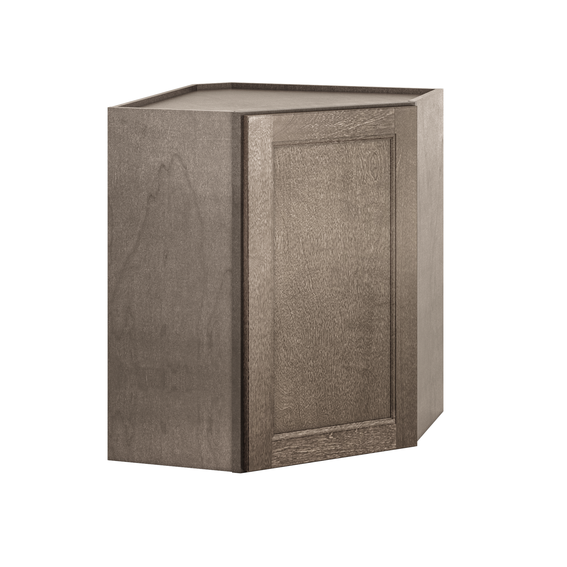 Diagonal Corner Kitchen Cabinet DC2430 Milan Slate 24 in. width 30 in. height 12 in. depth - Kitchen Cabinets