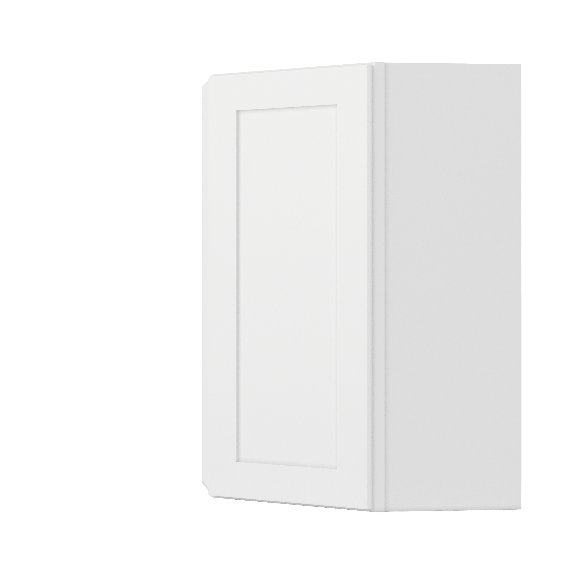 Diagonal Corner Kitchen Cabinet DC2436 Alpina White LessCare 24 in. width 36 in. height 12 in. depth - Kitchen Cabinets