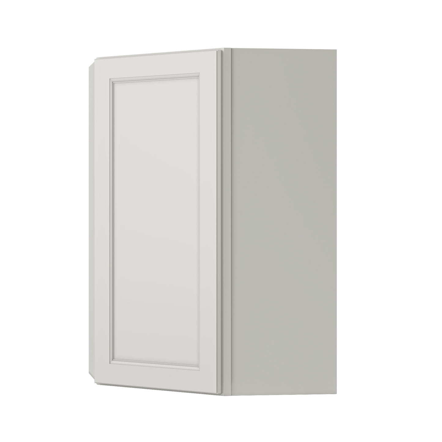 Diagonal Corner Kitchen Cabinet DC2436 Milan Pearl 24 in. width 36 in. height 12 in. depth - Kitchen Cabinets