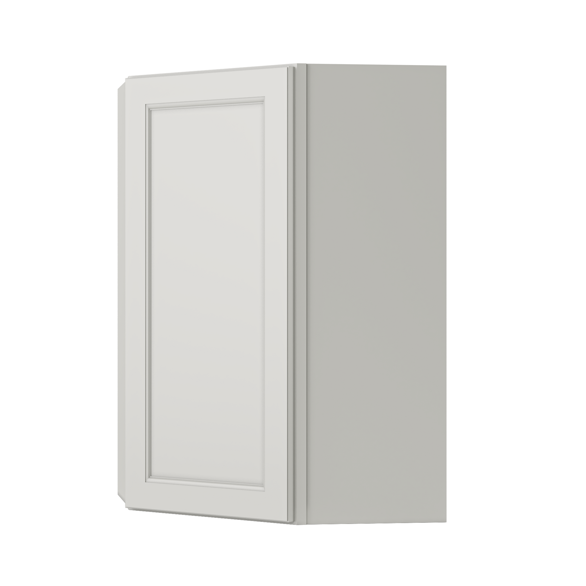 Diagonal Corner Kitchen Cabinet DC2436 Milan Pearl 24 in. width 36 in. height 12 in. depth - Kitchen Cabinets