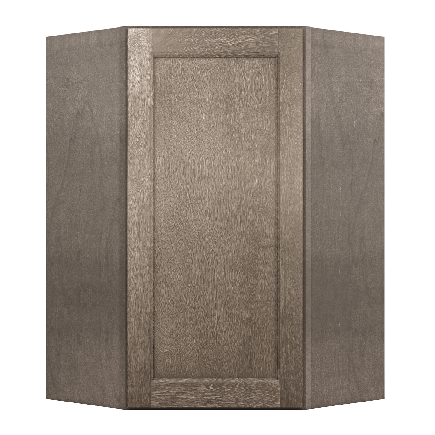 Diagonal Corner Kitchen Cabinet DC2436 Milan Slate 24 in. width 36 in. height 12 in. depth - Kitchen Cabinets