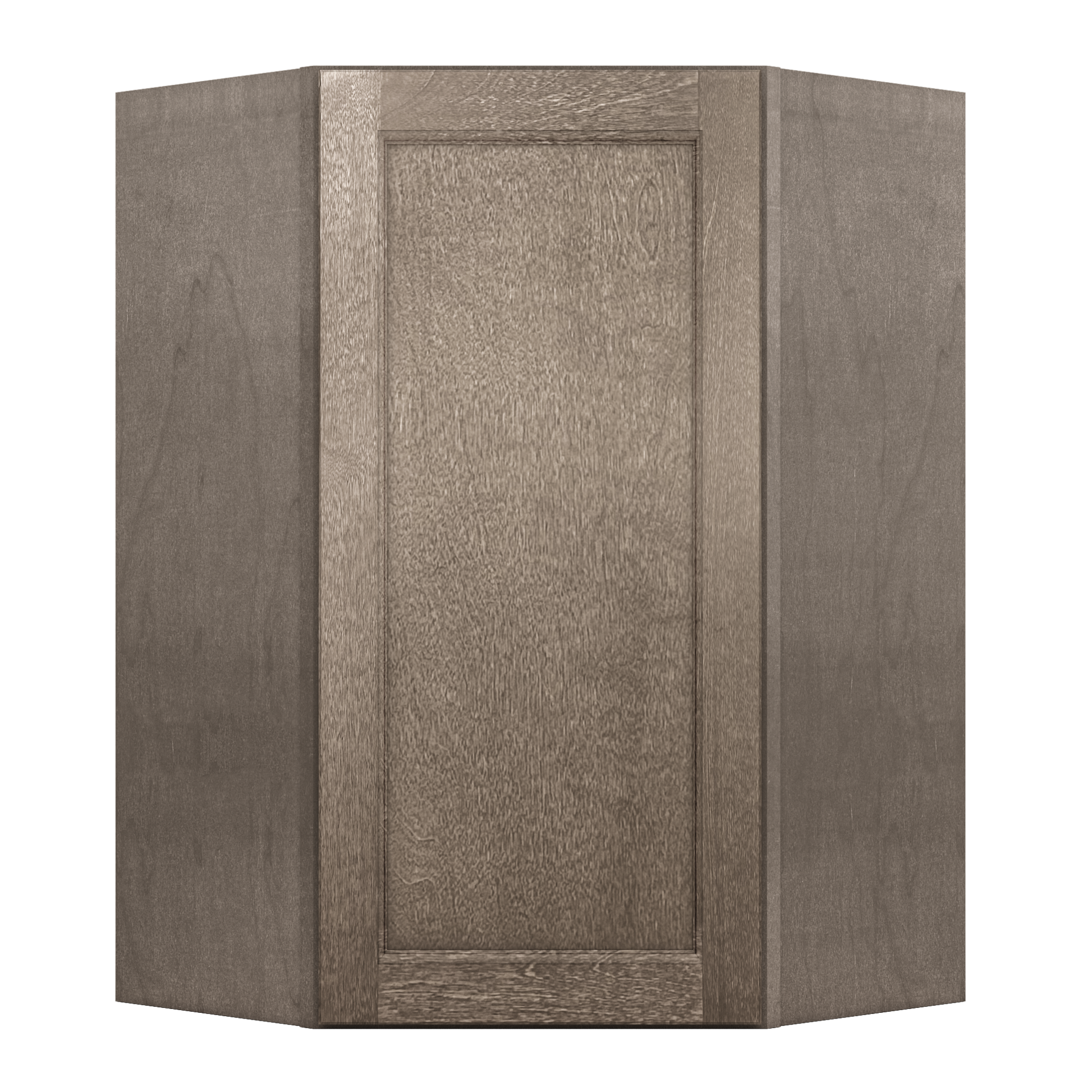Diagonal Corner Kitchen Cabinet DC2436 Milan Slate 24 in. width 36 in. height 12 in. depth - Kitchen Cabinets