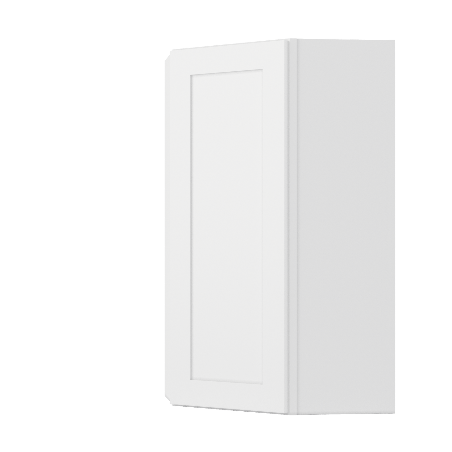 Diagonal Corner Kitchen Cabinet DC2442 Alpina White LessCare 24 in. width 42 in. height 12 in. depth - Kitchen Cabinets