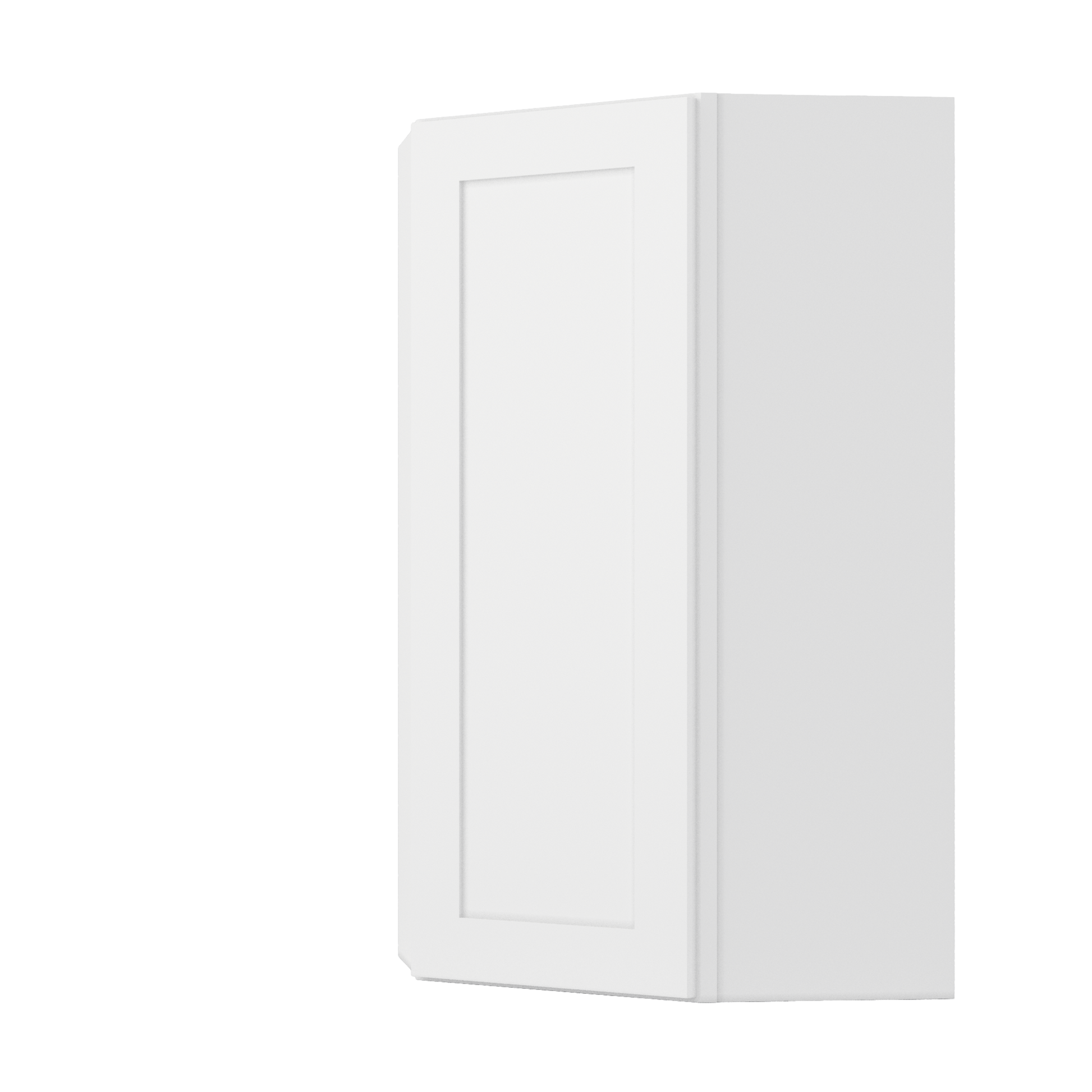 Diagonal Corner Kitchen Cabinet DC2442 Alpina White LessCare 24 in. width 42 in. height 12 in. depth - Kitchen Cabinets