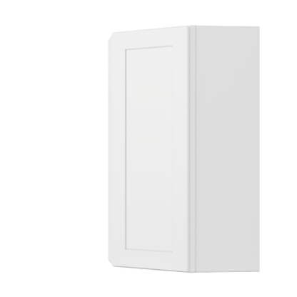 Diagonal Corner Kitchen Cabinet DC2442 Alpina White LessCare 24 in. width 42 in. height 12 in. depth - Kitchen Cabinets