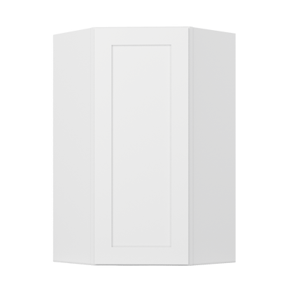 Diagonal Corner Kitchen Cabinet DC2442 Alpina White LessCare 24 in. width 42 in. height 12 in. depth - Kitchen Cabinets