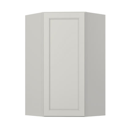 Diagonal Corner Kitchen Cabinet DC2442 Milan Pearl 24 in. width 42 in. height 12 in. depth - Kitchen Cabinets