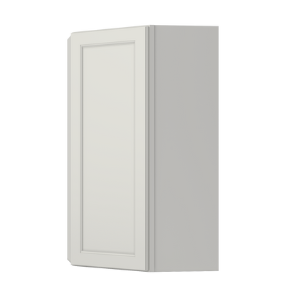 Diagonal Corner Kitchen Cabinet DC2442 Milan Pearl 24 in. width 42 in. height 12 in. depth - Kitchen Cabinets