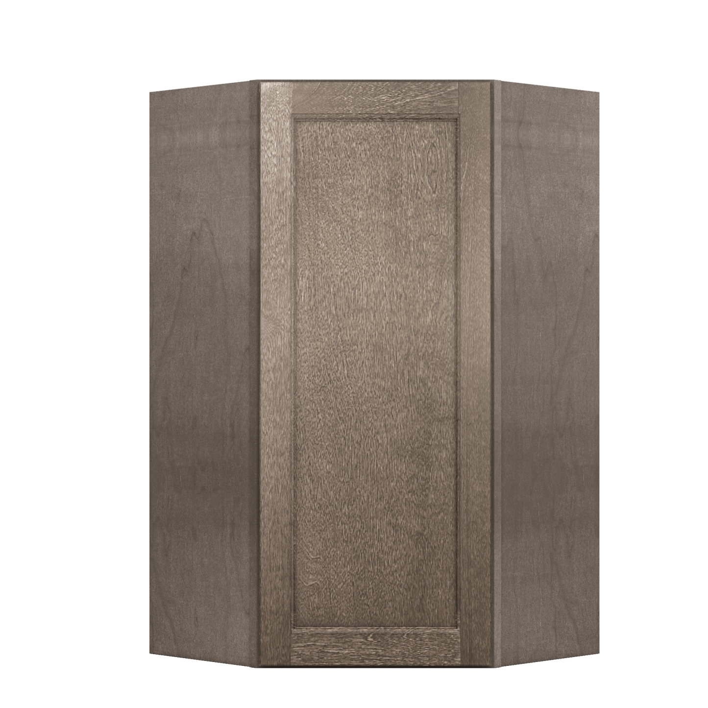 Diagonal Corner Kitchen Cabinet DC2442 Milan Slate 24 in. width 42 in. height 12 in. depth - Kitchen Cabinets