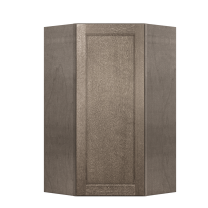 Diagonal Corner Kitchen Cabinet DC2442 Milan Slate 24 in. width 42 in. height 12 in. depth - Kitchen Cabinets