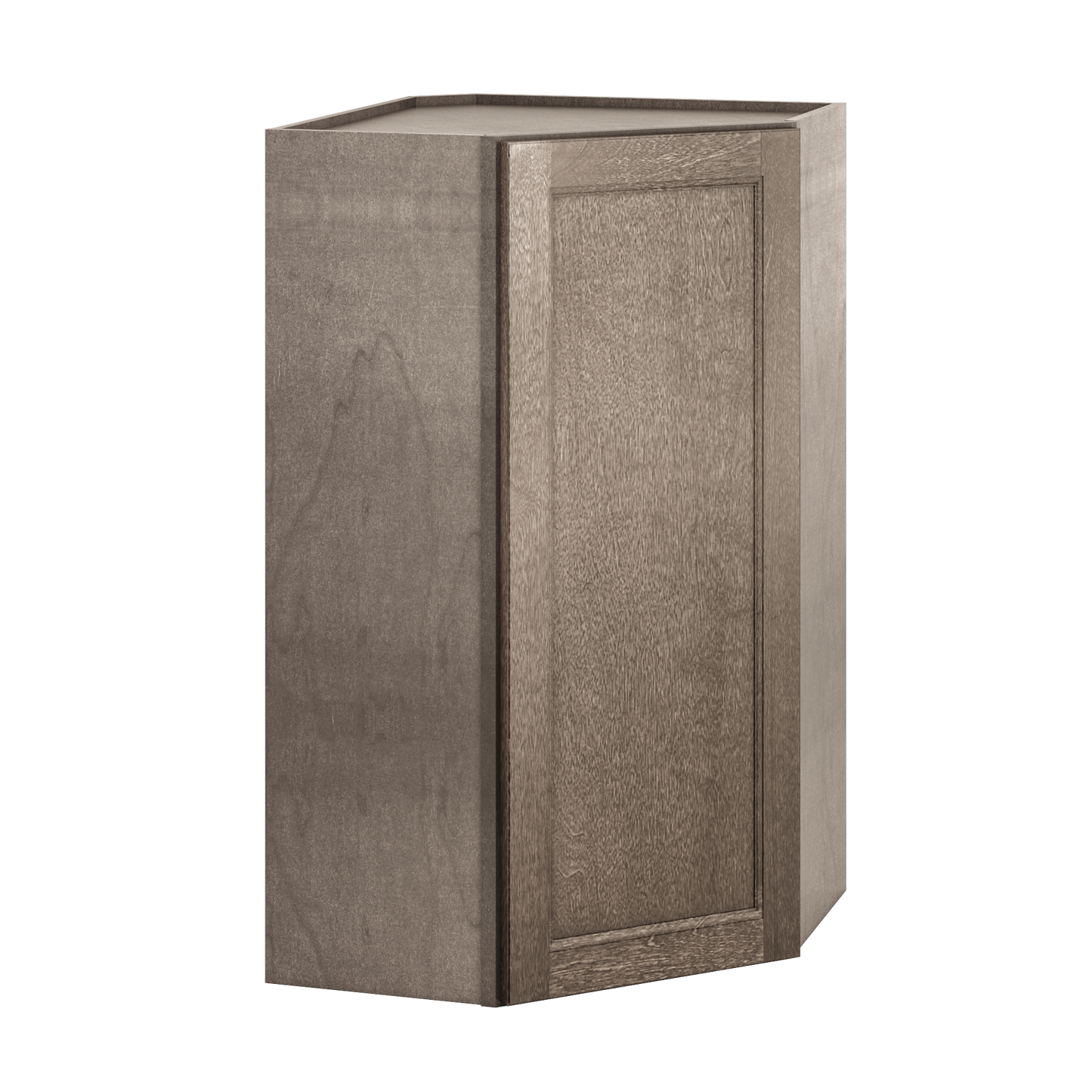 Diagonal Corner Kitchen Cabinet DC2442 Milan Slate 24 in. width 42 in. height 12 in. depth - Kitchen Cabinets