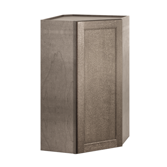 Diagonal Corner Kitchen Cabinet DC2442 Milan Slate 24 in. width 42 in. height 12 in. depth - Kitchen Cabinets