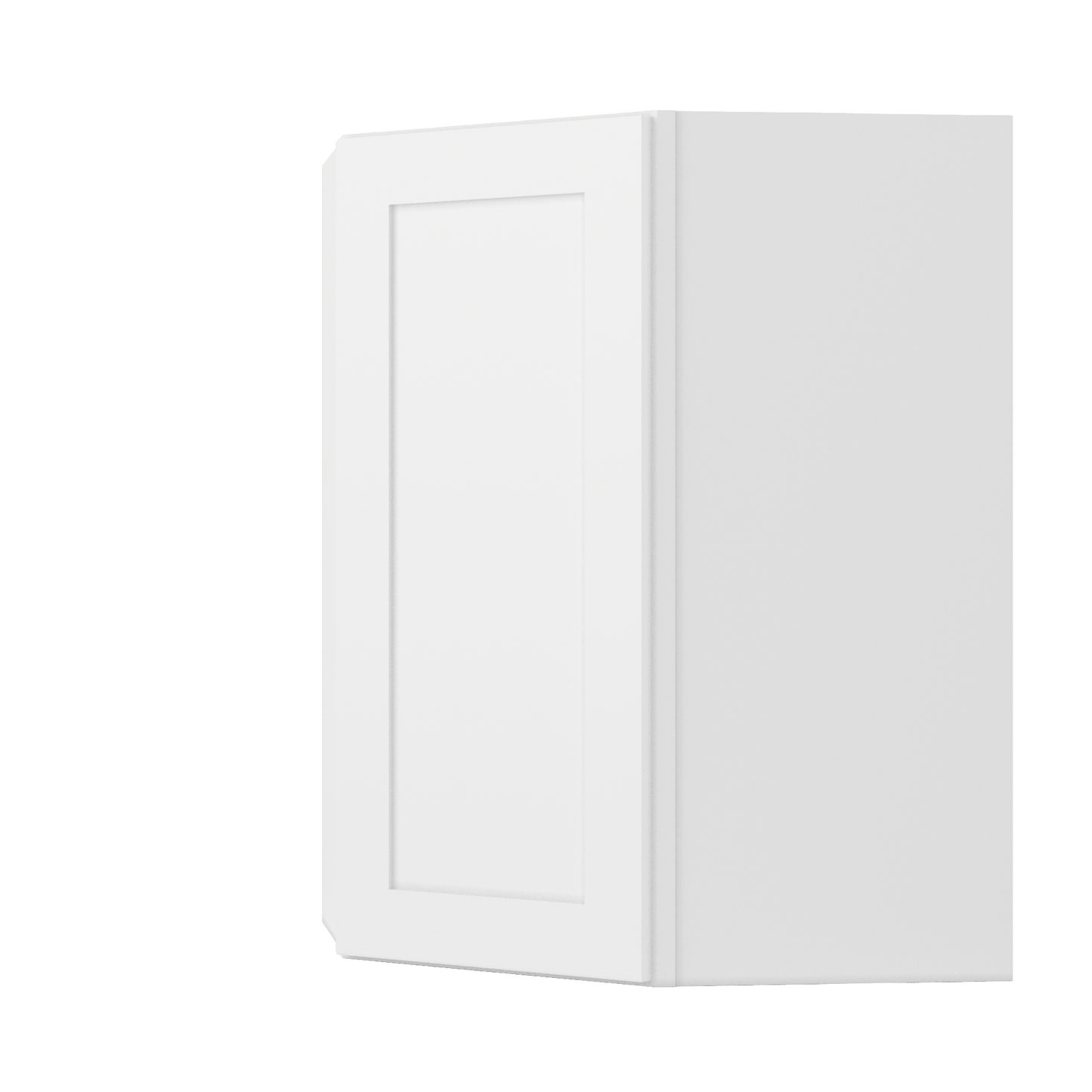 Diagonal Corner Kitchen Cabinet DC2736 Alpina White LessCare 27 in. width 36 in. height 15 in. depth - Kitchen Cabinets