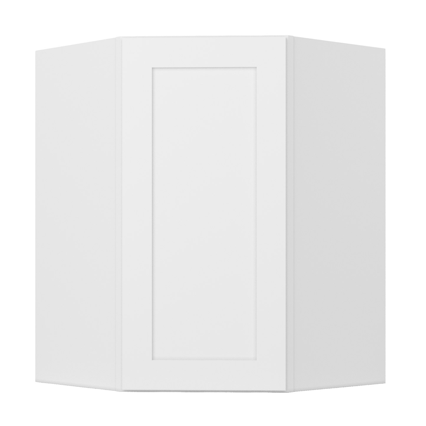 Diagonal Corner Kitchen Cabinet DC2736 Alpina White LessCare 27 in. width 36 in. height 15 in. depth - Kitchen Cabinets