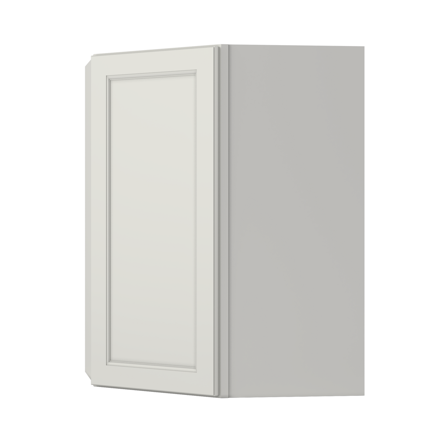 Diagonal Corner Kitchen Cabinet DC2736 Milan Pearl 27 in. width 36 in. height 15 in. depth - Kitchen Cabinets