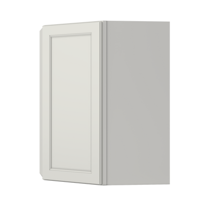 Diagonal Corner Kitchen Cabinet DC2736 Milan Pearl 27 in. width 36 in. height 15 in. depth - Kitchen Cabinets